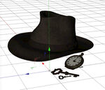 C4D模型 帽子