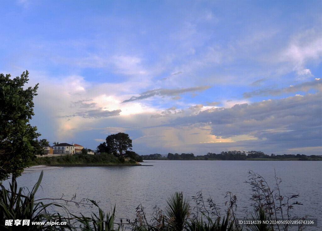 奧克蘭海邊小鎮風景