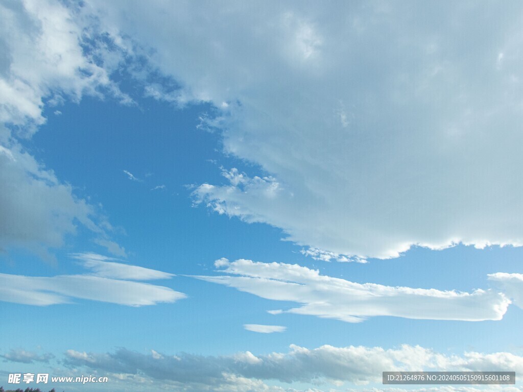 藍色天空圖片