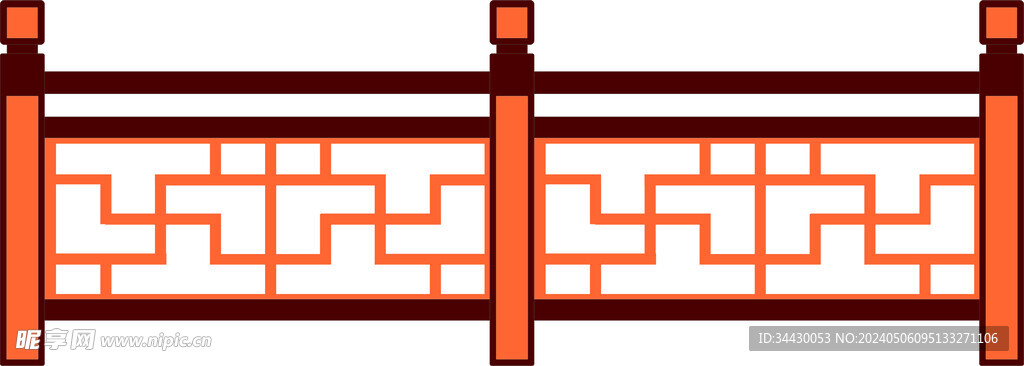 中式婚禮護欄