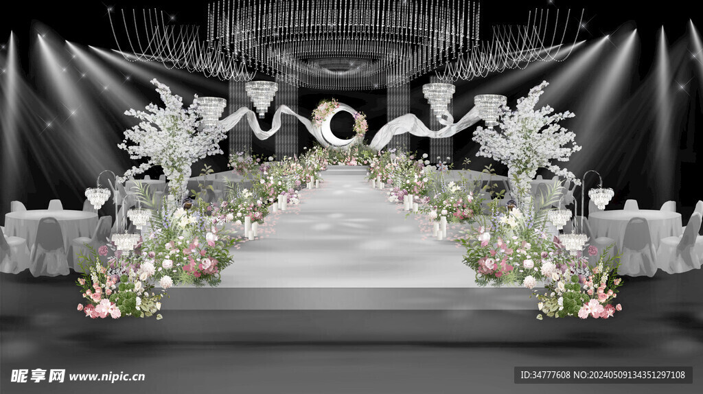 韓式婚禮效果圖