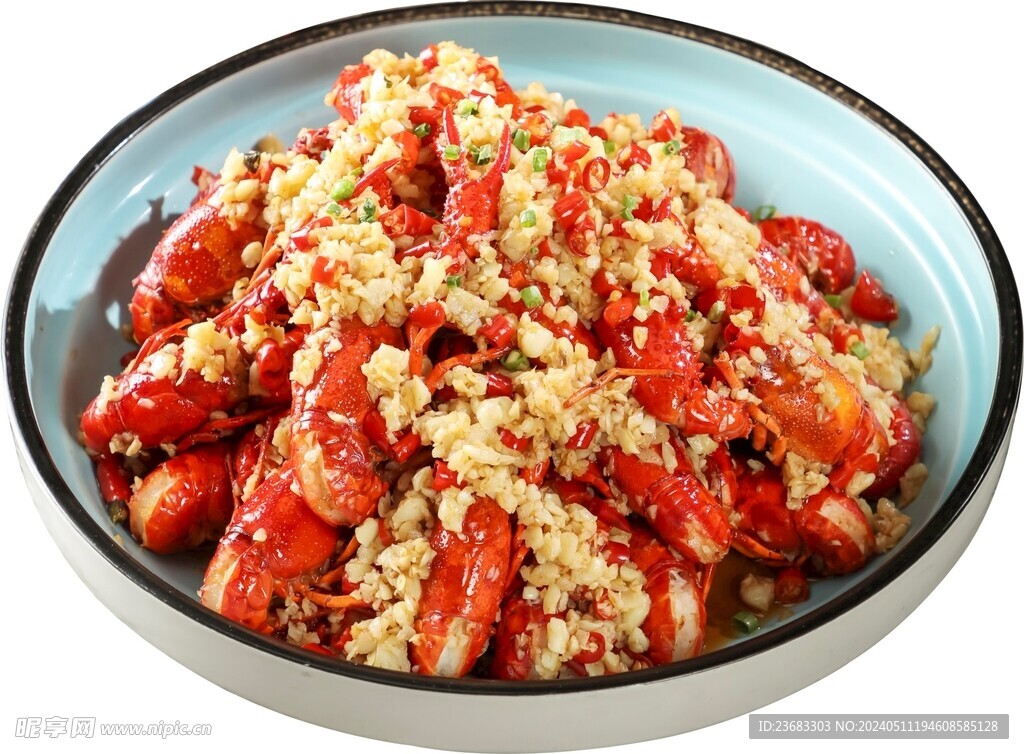 麻辣小龍蝦美食圖片