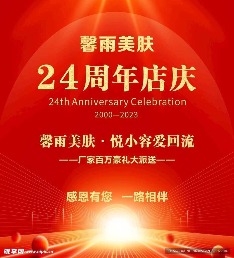 周年慶活動背景