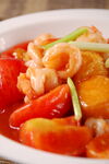 番茄豆腐虾仁煲