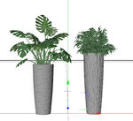 C4D模型 绿色植物