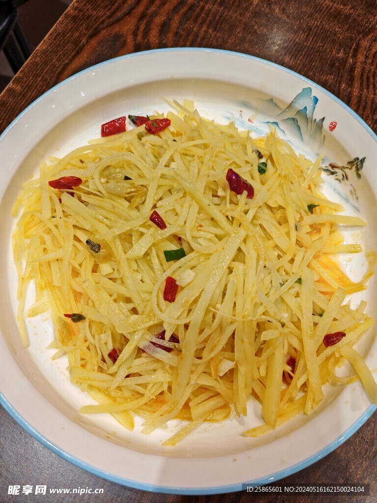 酸辣土豆絲