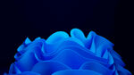蓝色抽象拉丝3D立体流体渐变