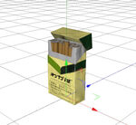 C4D模型 香烟盒子