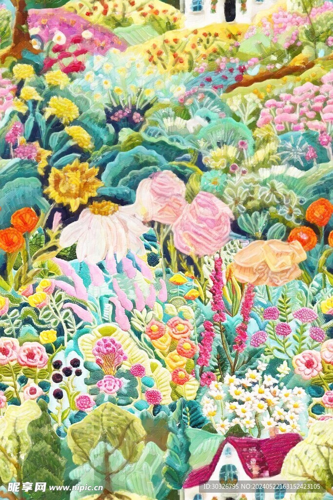 大牌碎花