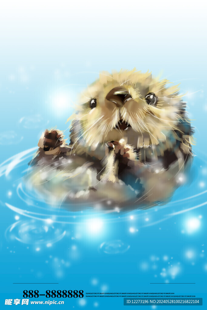 卡通萌寵插畫         