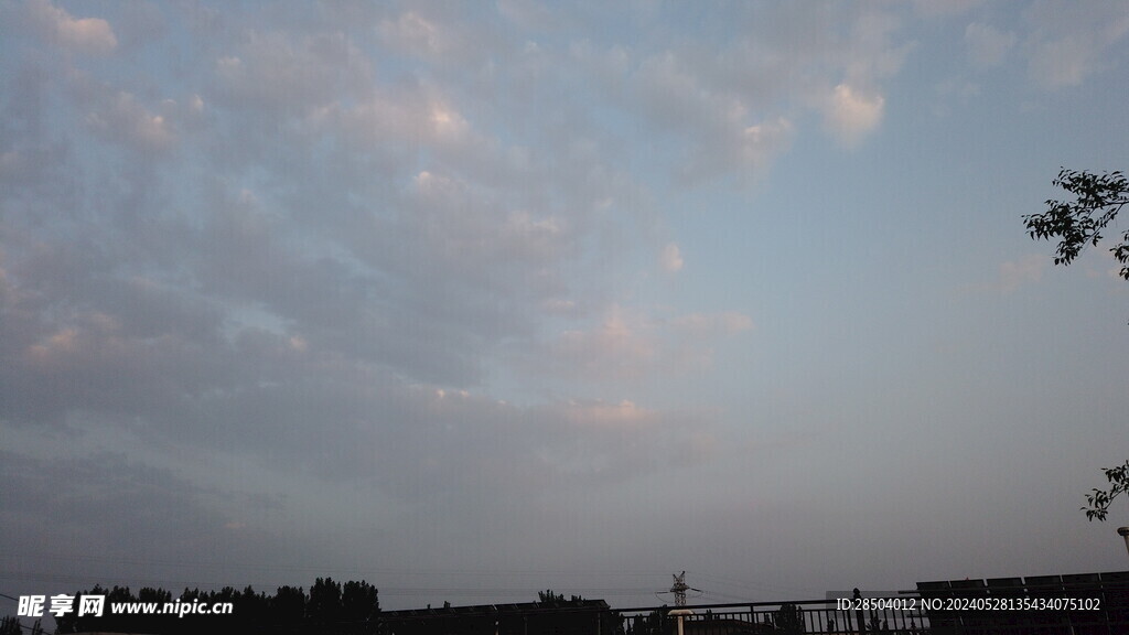 天空夕陽黃昏
