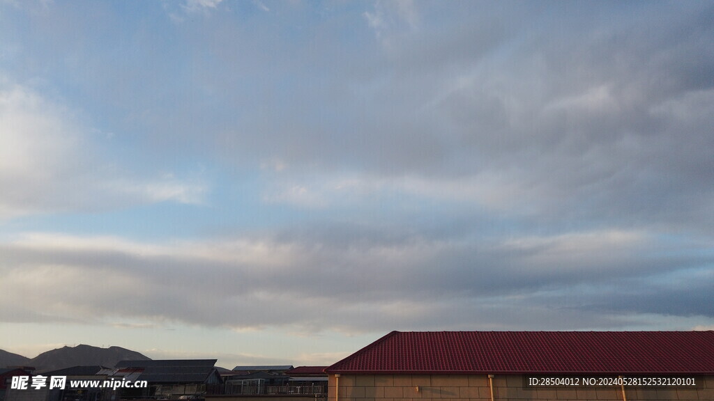 天空 夕陽
