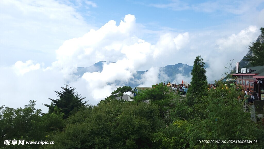 江西九江廬山旅游含鄱口