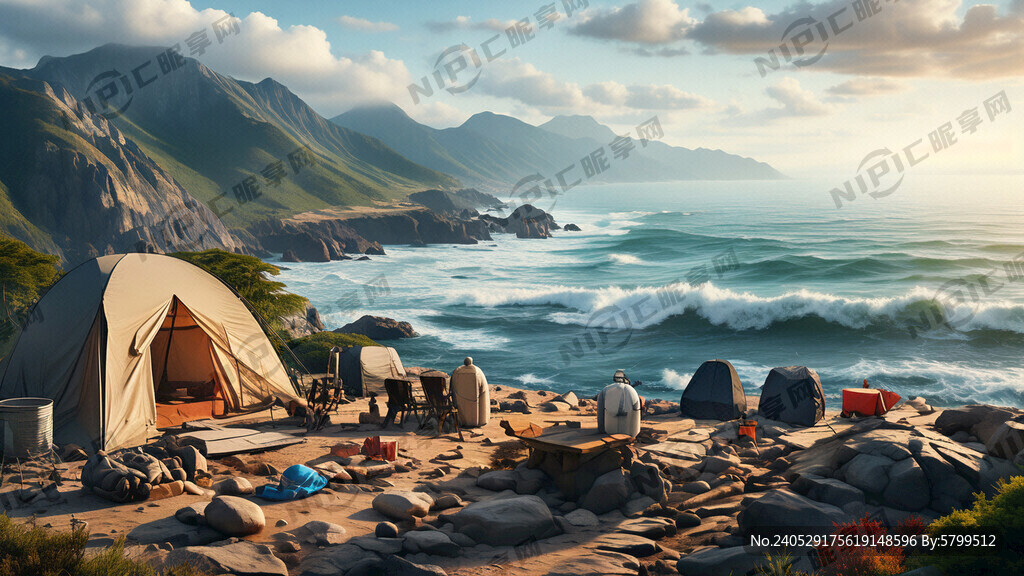 大海 山 露營