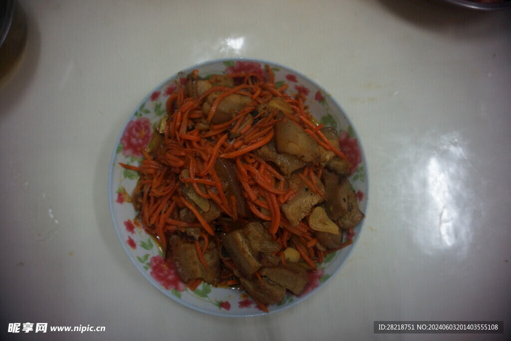 蘿卜炒瘦肉