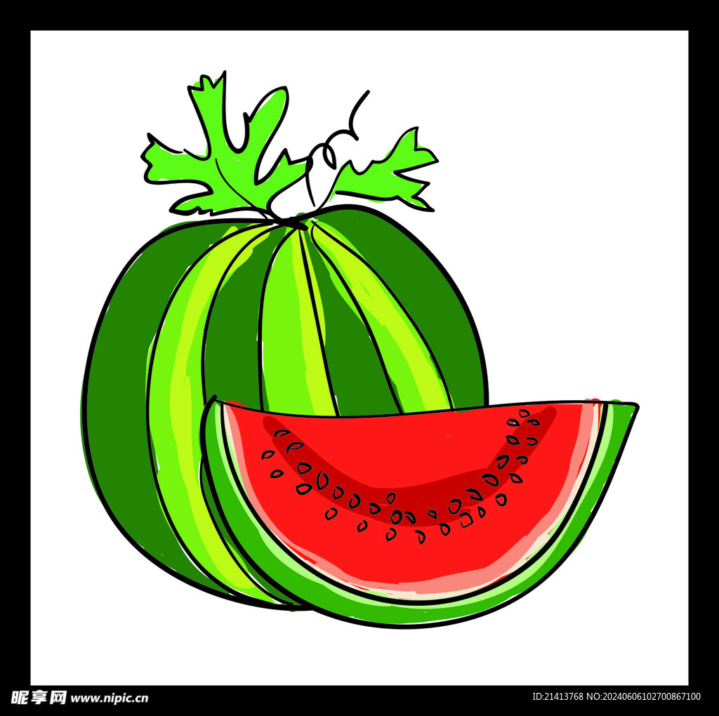 水果夏日西瓜