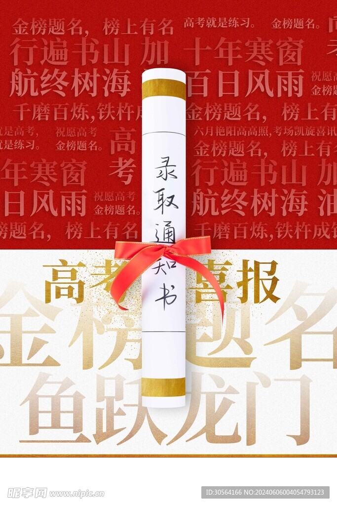高考喜報畢業季