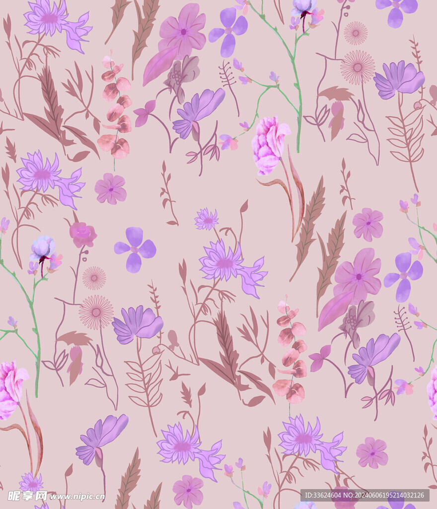 碎花 亂花