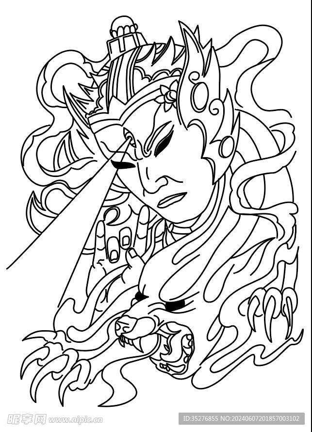 線稿