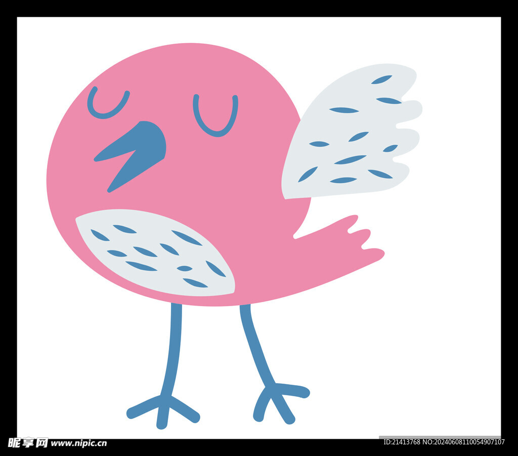 手繪小鳥(niǎo)鳥(niǎo)類(lèi)
