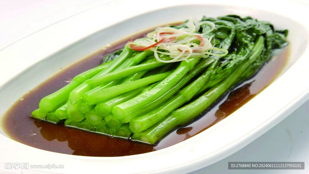 白灼菜心