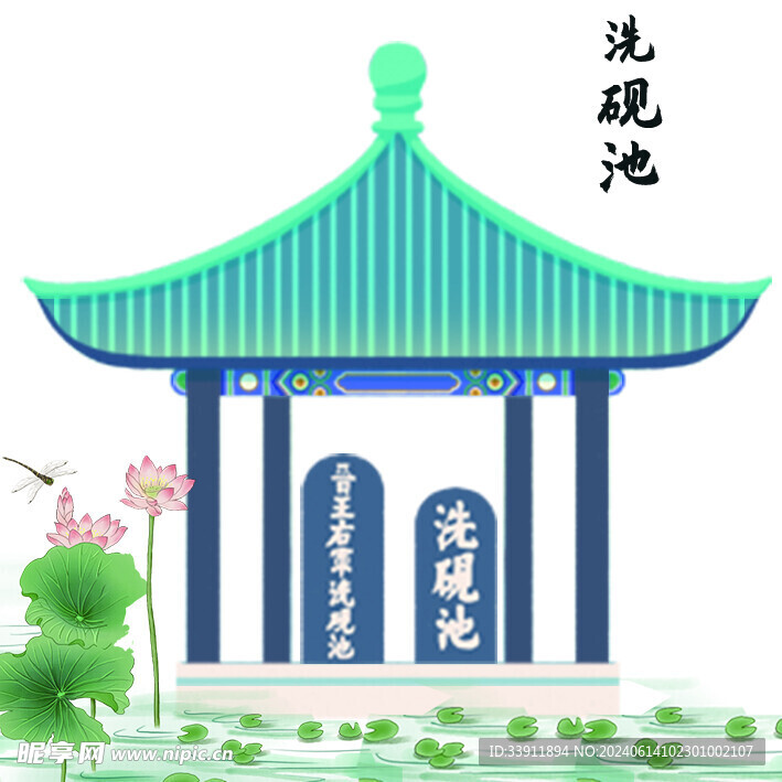 洗硯池