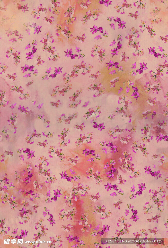 扎染小碎花