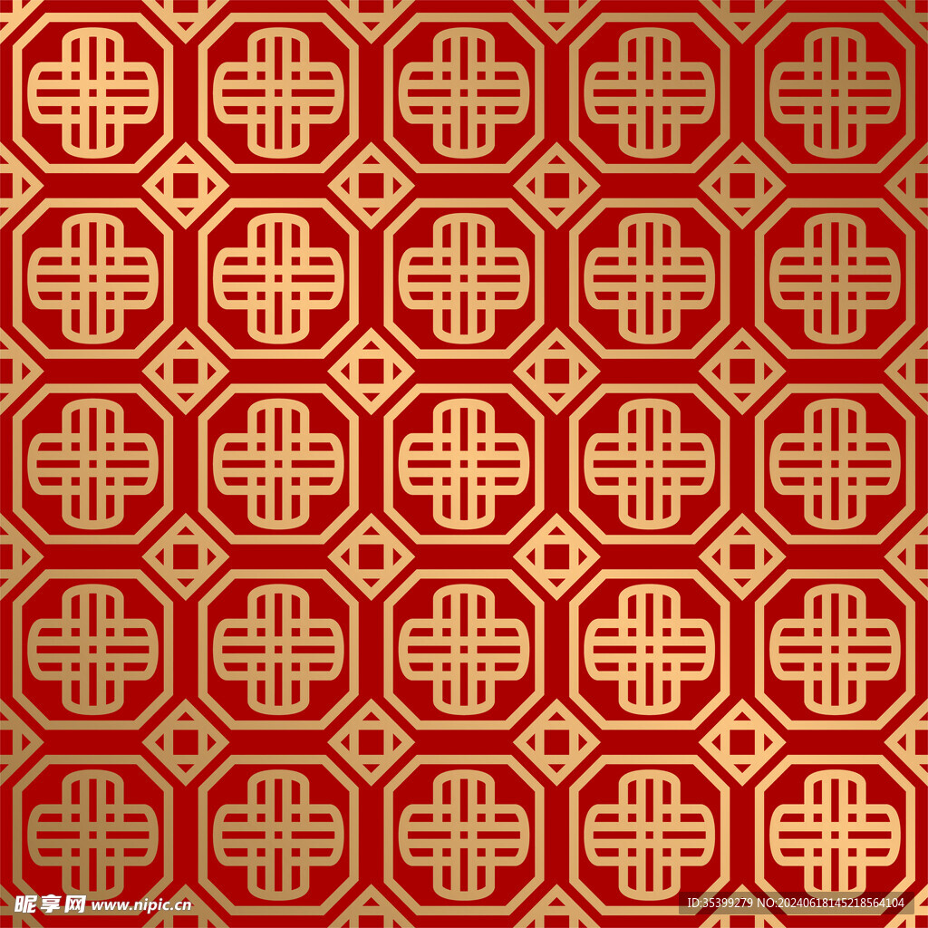 中式古典幾何背景
