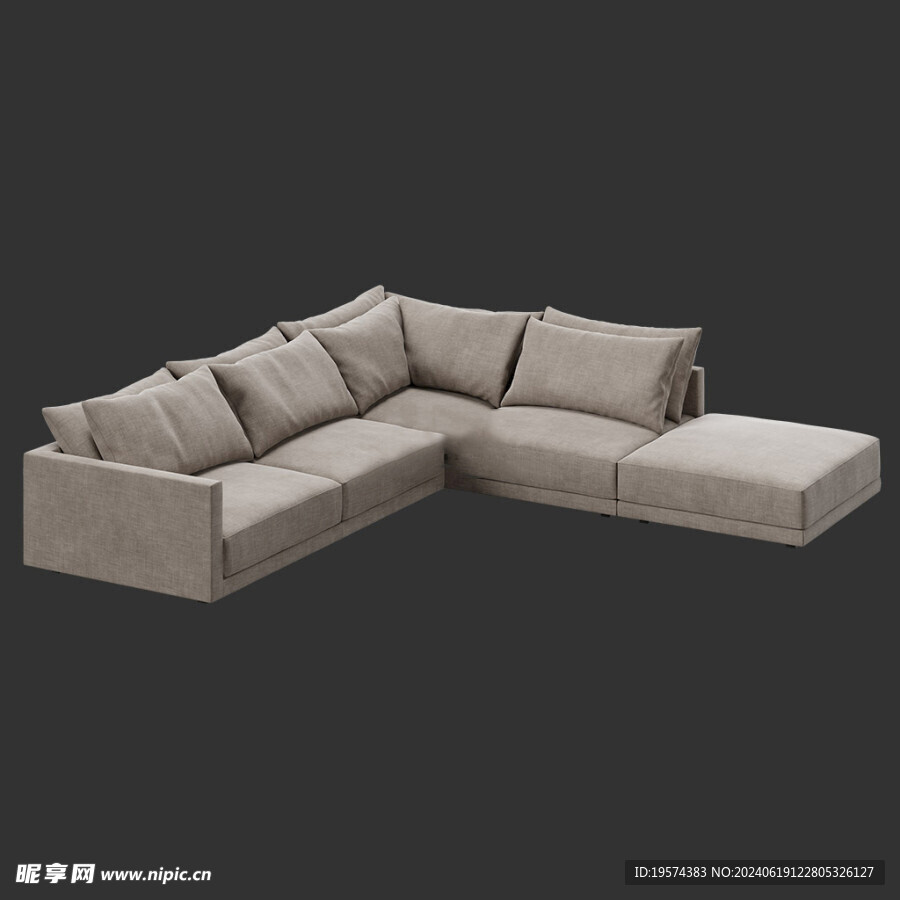 C4D模型 沙發