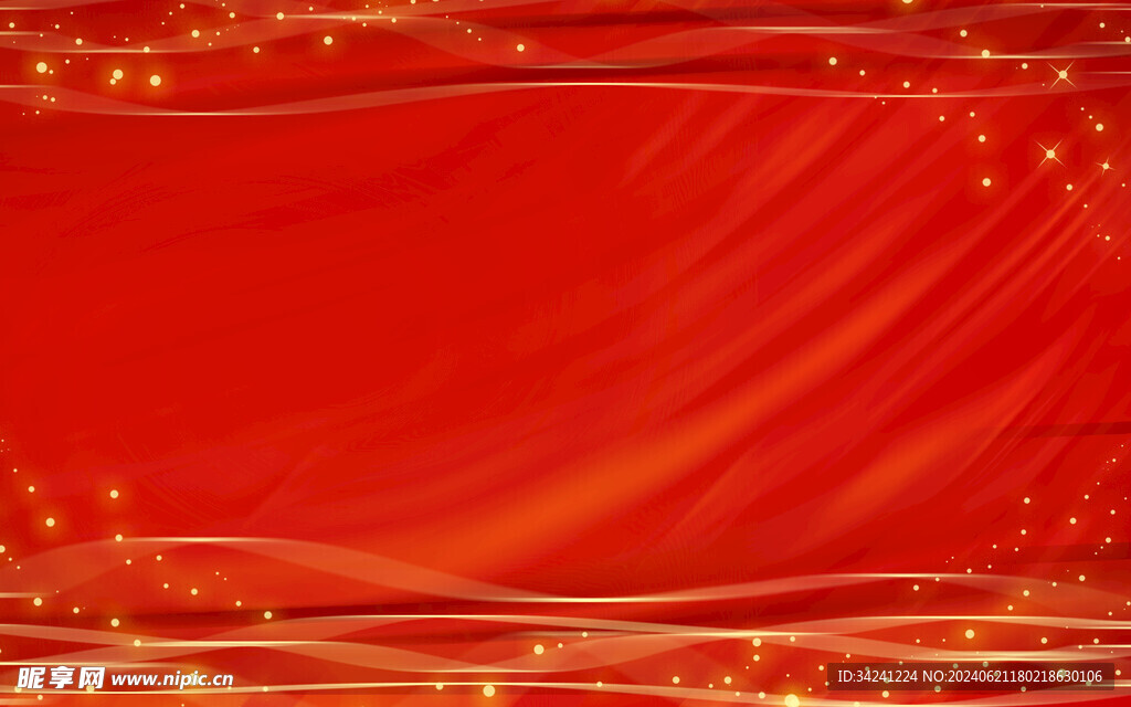 紅色海報(bào)展板年會(huì)背景