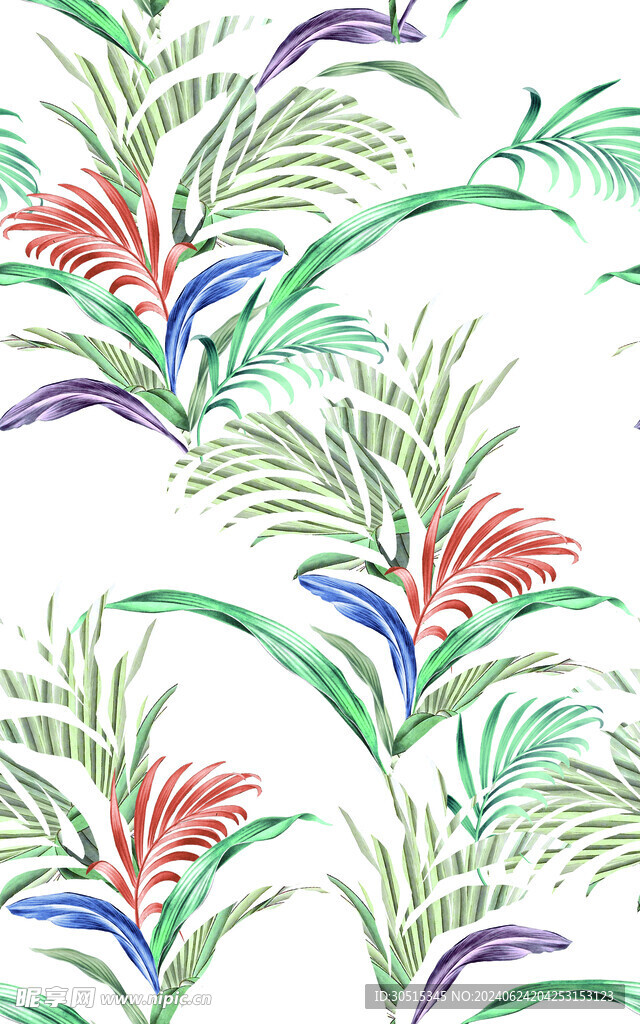 數碼印花 葉子