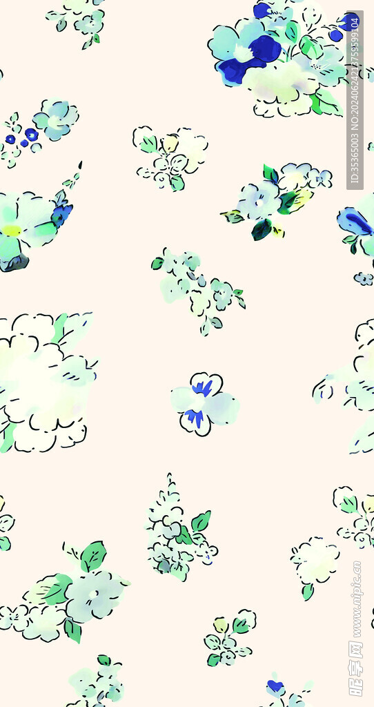 碎花 葉子