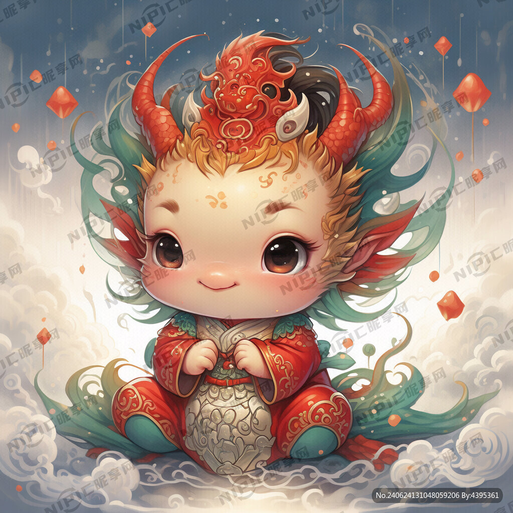 龍寶寶 可愛 夢幻