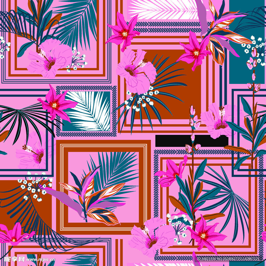 框內花花