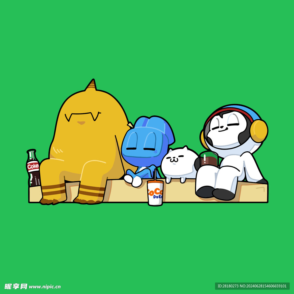 可愛卡通圖案