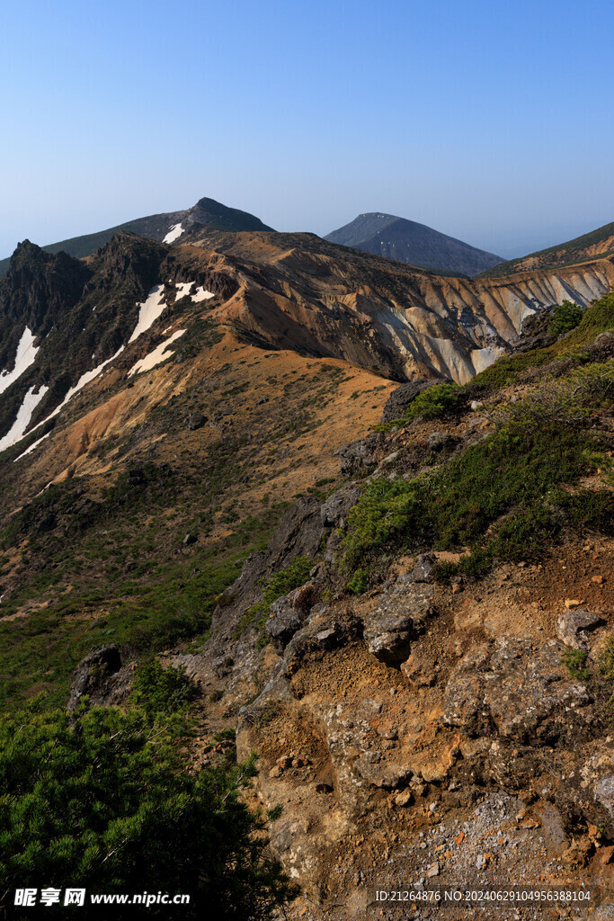 山脈景色