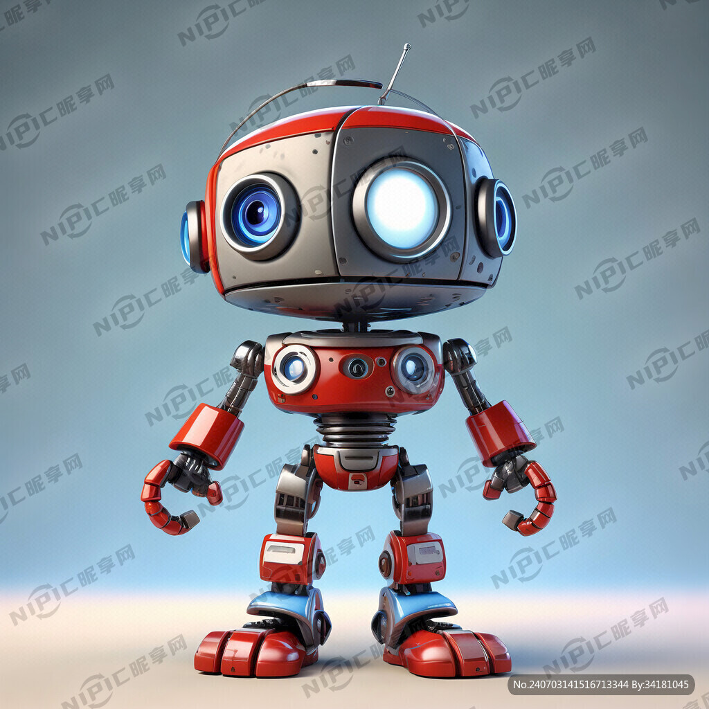 卡通機器人 3D