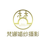梵娜婚纱摄影logo
