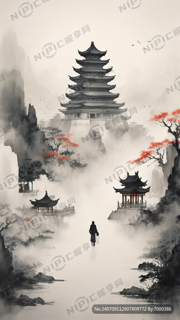 中國古代宮廷插畫 出巡