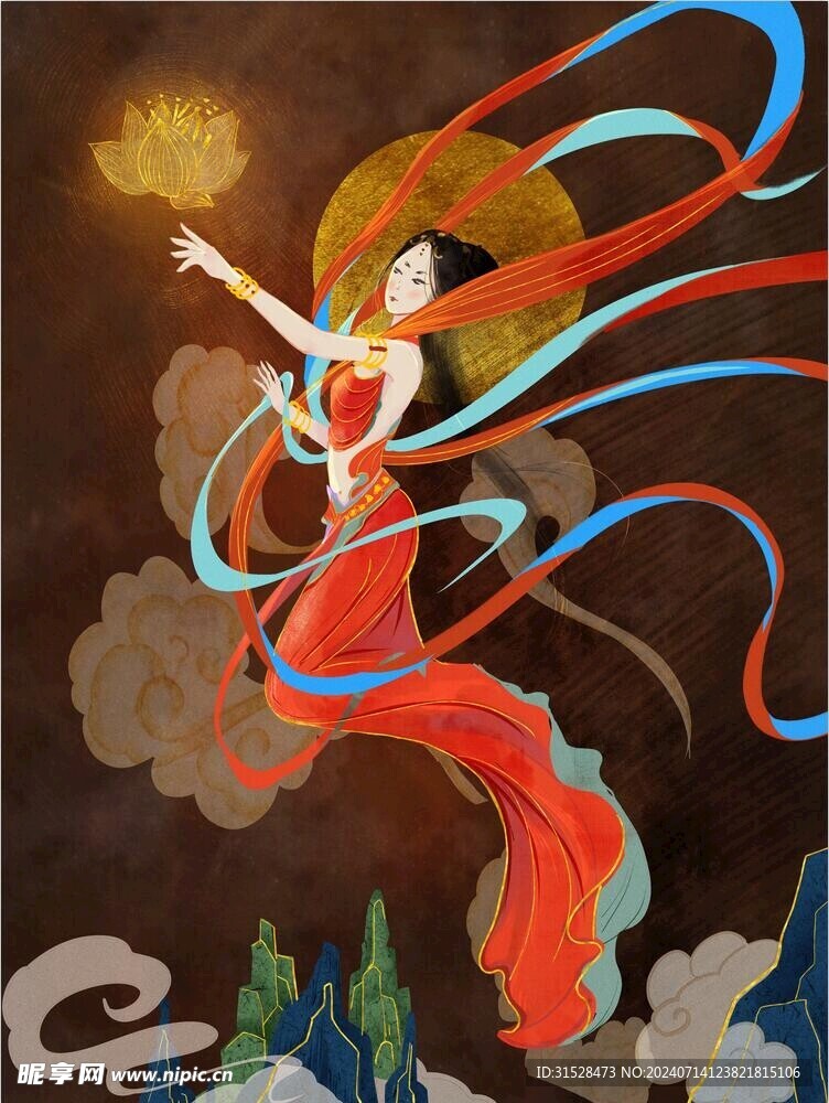 敦煌飛天 