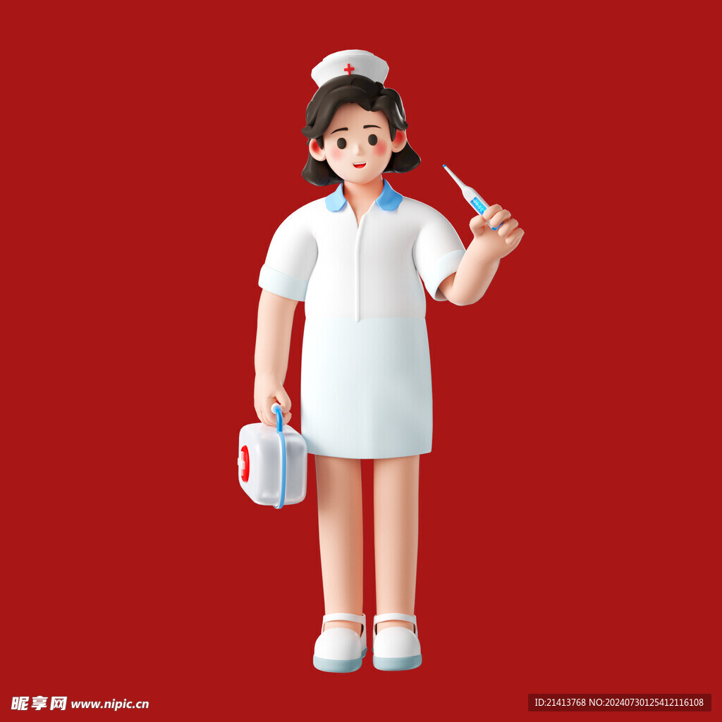 手繪醫生護士 