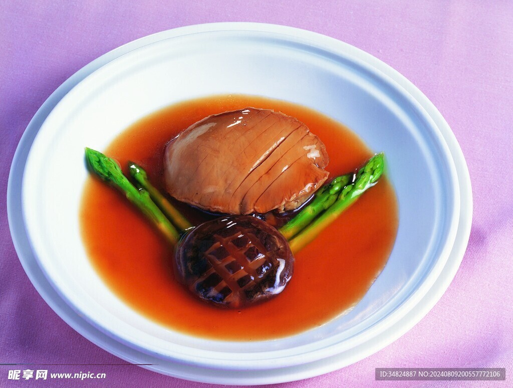 香菇燴蘆筍
