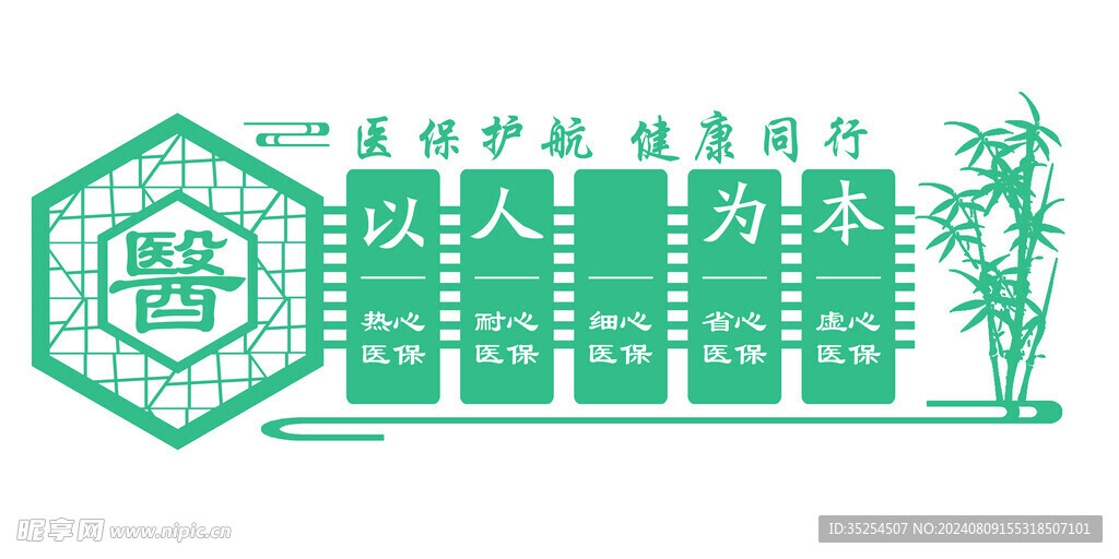 醫保文化墻