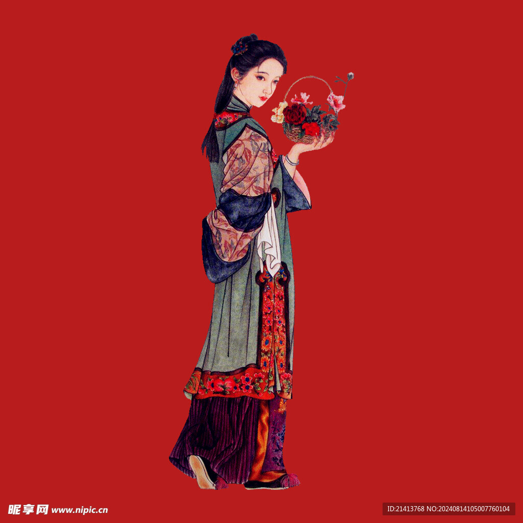 清朝大清美女 