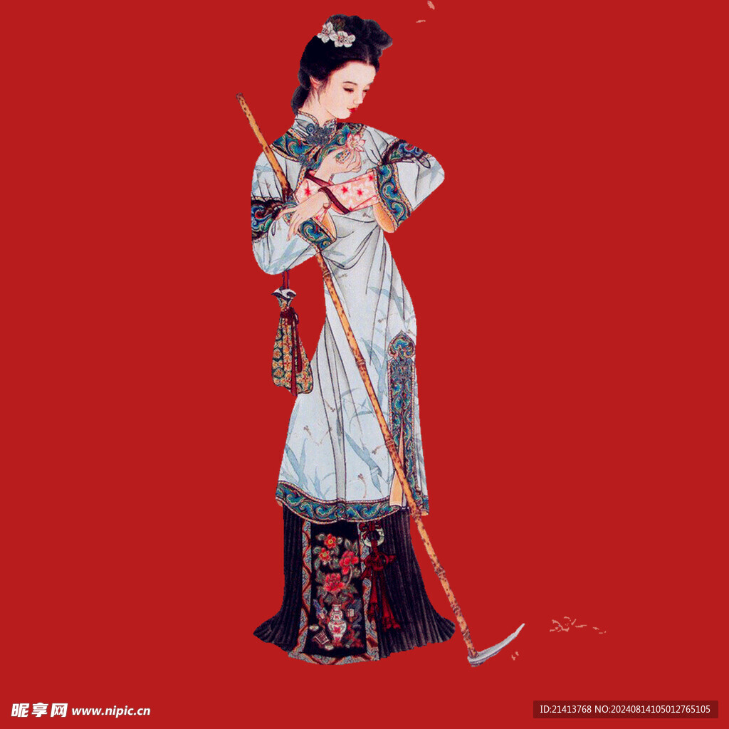 清朝大清美女 