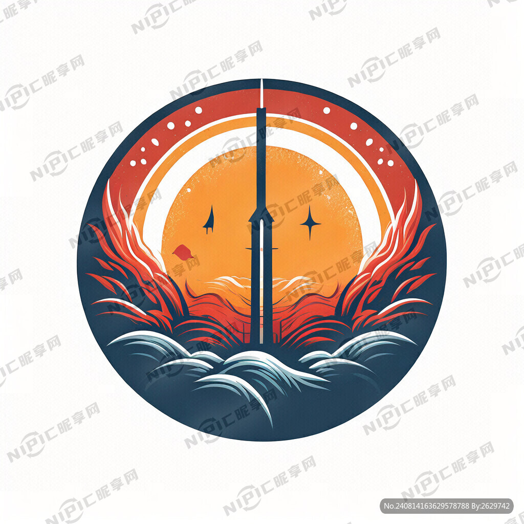 潮涌標志