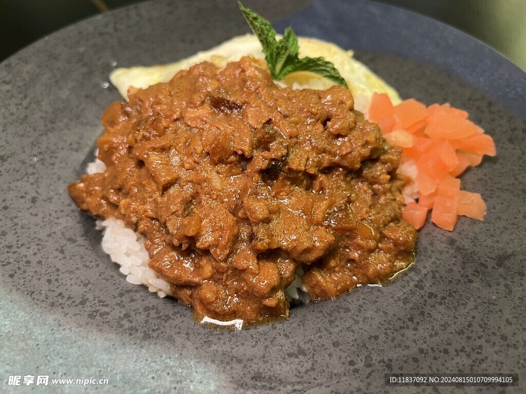 鹵肉蓋飯