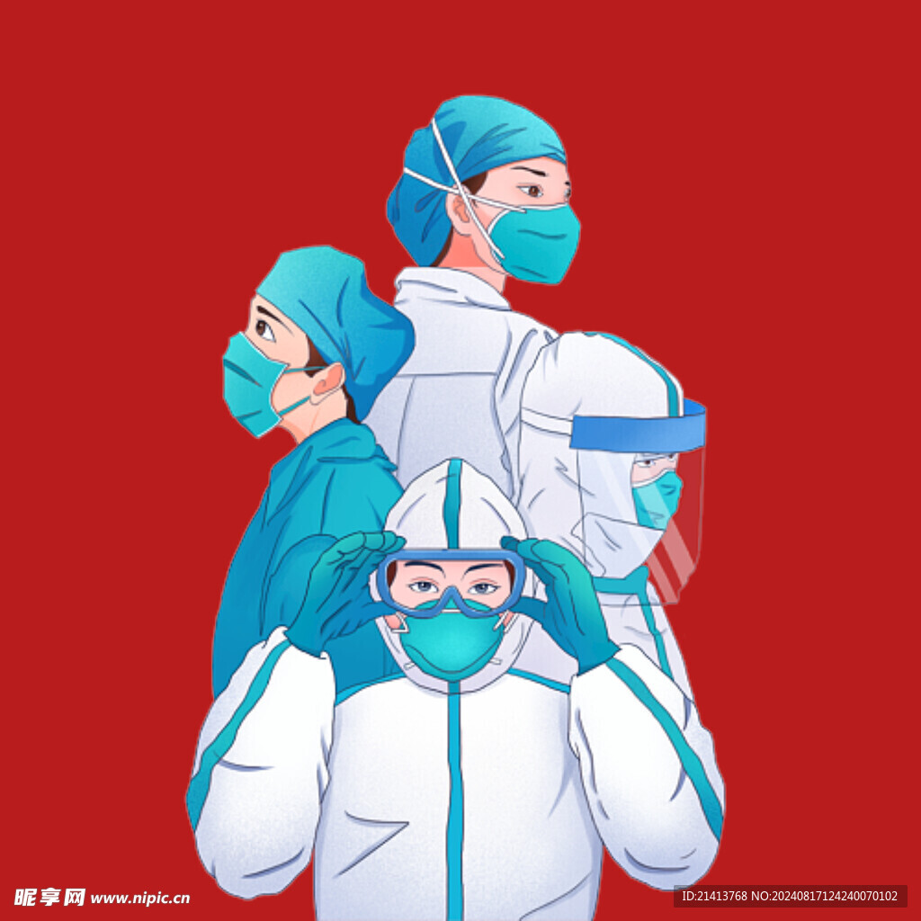 手繪醫(yī)療人物