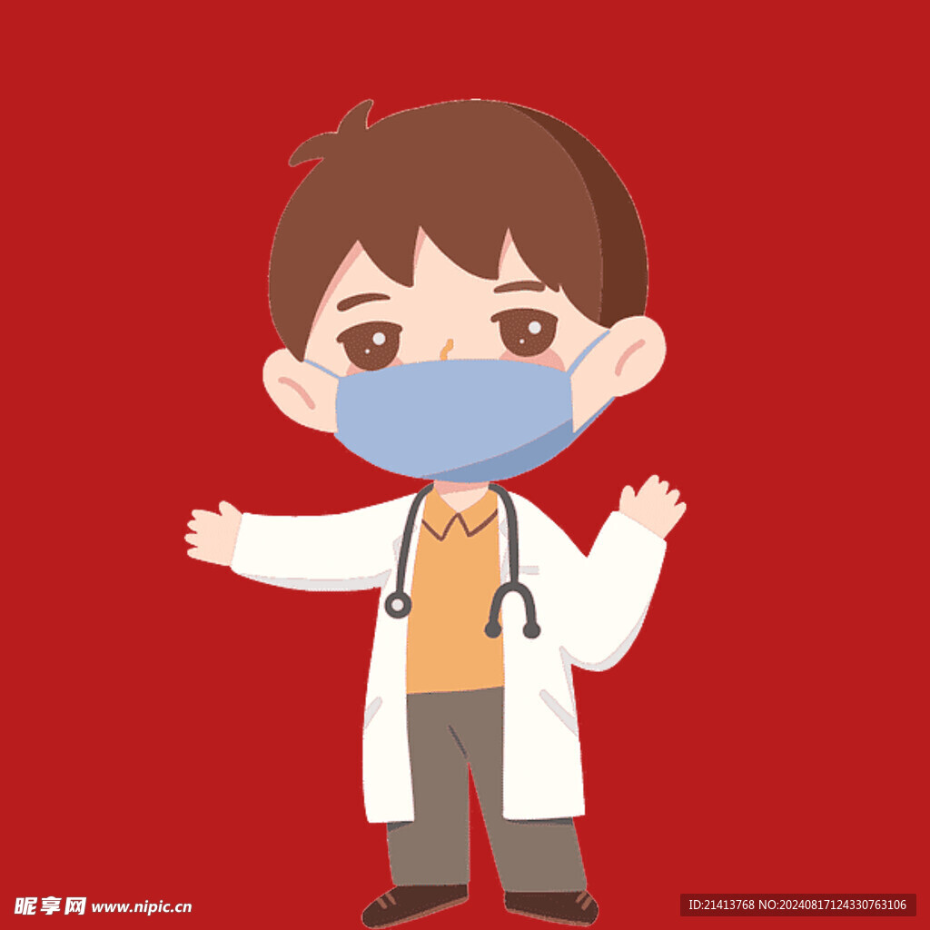 手繪醫療人物
