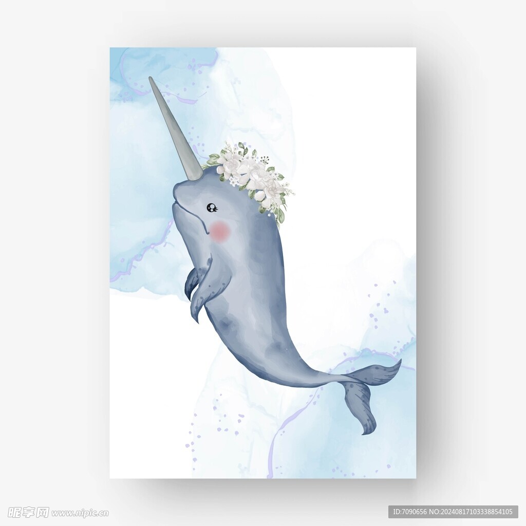 卡通海洋生物     